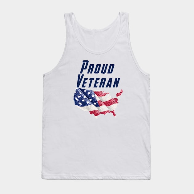 Proud U.S.Army Veteran Tank Top by Recapaca